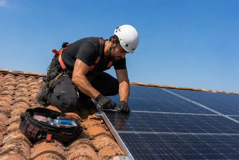 Maintenance et monitoring de panneaux solaires à Chevaline